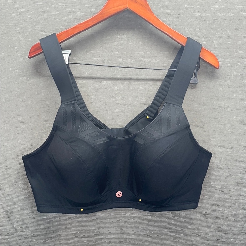 Livi Active Black Supportive Intimates‎ Bra, Plus Size